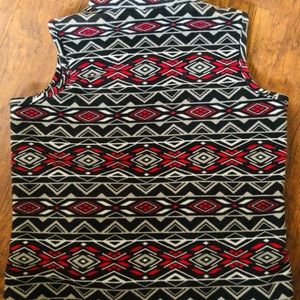 Jane Ashley fleece lined vest